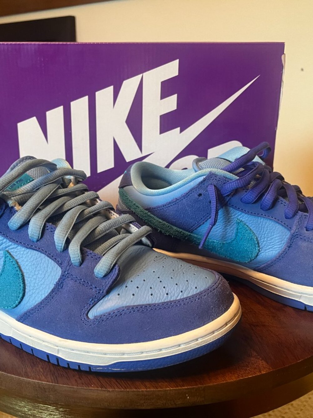 Nike SB Dunk Low Blue Raspberry - Picture 2 of 5